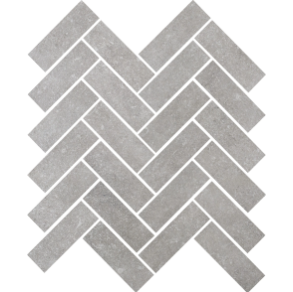 Mos Herringbone Belgique Sky - stone tile